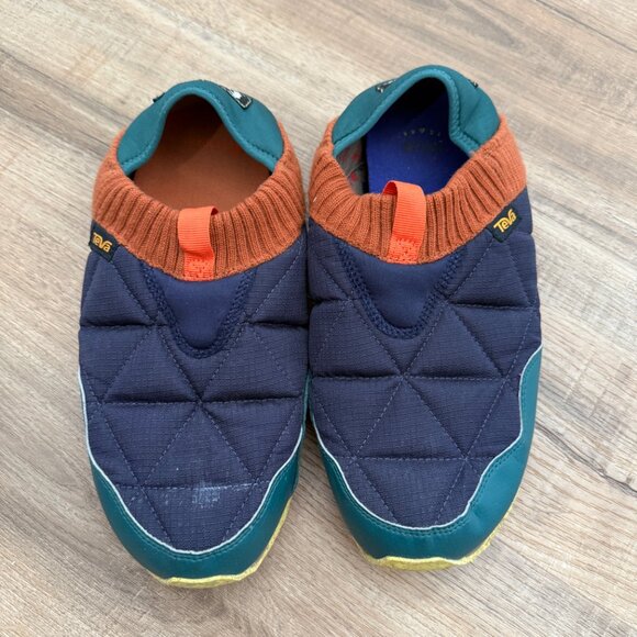 Teva x Cotopaxi Men's ReEmber Moc Sneaker Slipper Blue Green Orange Casual 9 - Picture 3 of 9